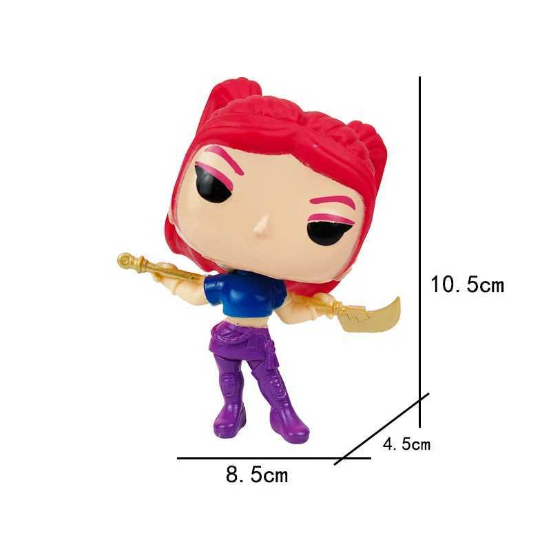 10pcs Kpop Demon Hunters Figure Pvc Model Anime Figurine Collection Statue Desk Decoration Dolls Children Toys Halloween Gifts Z251009