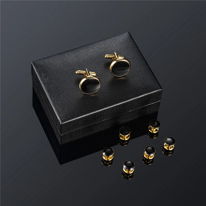 UJOY Mens Cufflinks Studs Set For Tuxedo Minimalist Wedding Gifts For Guests Man Shirt Cufflinks For Mens Father Husband Gift251008