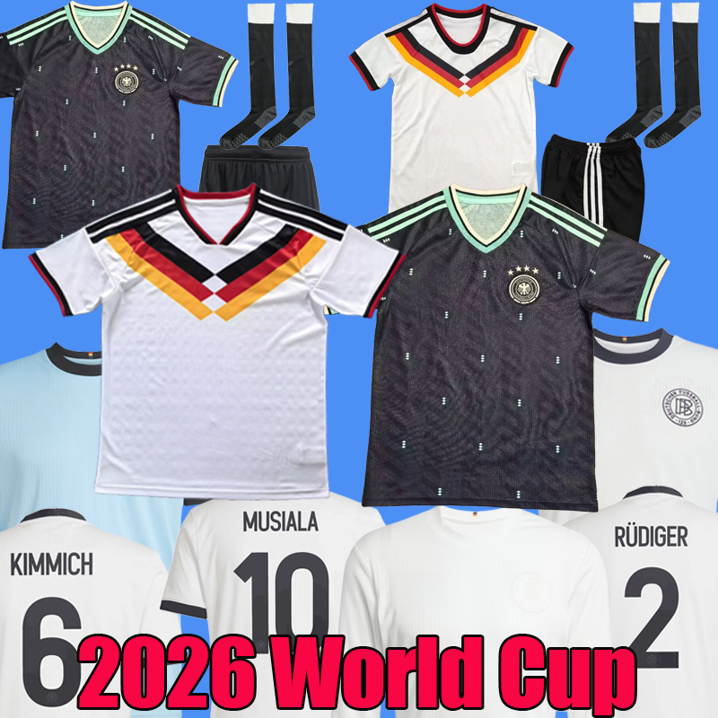125 Year 25 56 Germany soccer jerseys FULLKRUG HUMMELS KROOS GNABRY WERNER DRAXLER REUS MULLER GOTZE Fans Player 2026 World Cup shirts Men Kids Kit Set