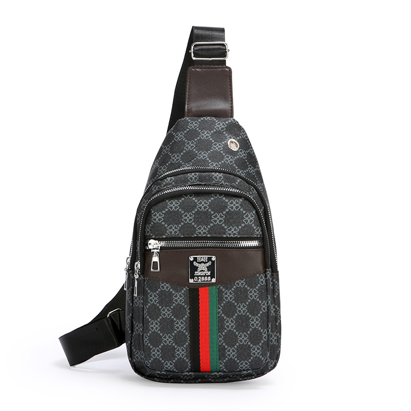 Designer Bag Unique Chest Crossbody Bag For Women Waterproof Lightweight Outdoor Casual Luxury Bag Shoulder Bag Trendy Cool PU Fashion Men's Ches