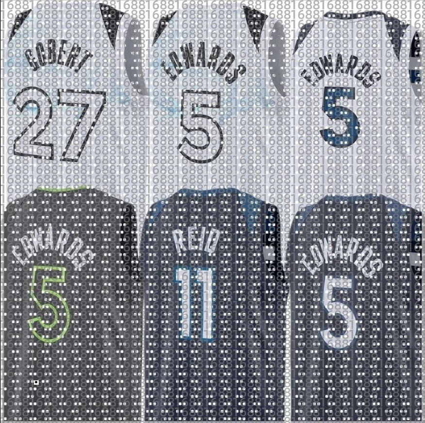 Men Timberwolves Jersey custom Basketball Anthony Edwards Naz Reid Jaden McDaniels Donte DiVincenzo Mike Conley Jesse Edwards Gobert Julius Randle Nickeil Walker