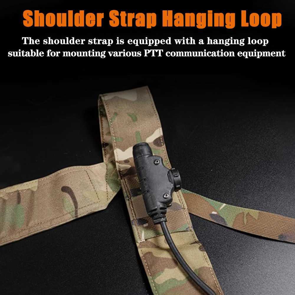 Airsoft Hunting Vest MOLLE Tactical Chest Rig Bag With 5.56 Triple Elastic Magazine Pouch Tactical Plate Carrier Vest Equipment XJ251114