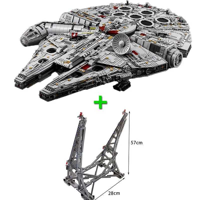 ZOCO 2025 IN Stock 8445Pcs Falcon Bricks The Large Millennium Ship Building Blocks for Adts Birthday Gifts C251111