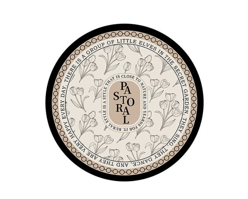 Light Luxury Water Absorption Coaster Placemat Dining Table Heat Insulation Mat Household High Temperature Resistant Antiscalding Antioil Bowl Pot Mat