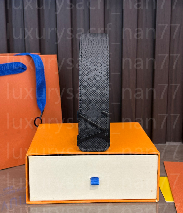 Fashion belt Womens Belt Genuine leather Women Men Designer Belt Classic High Quality Black Belt Letter Copper Buckle 3.8 CM wide Fashion women waistband With box