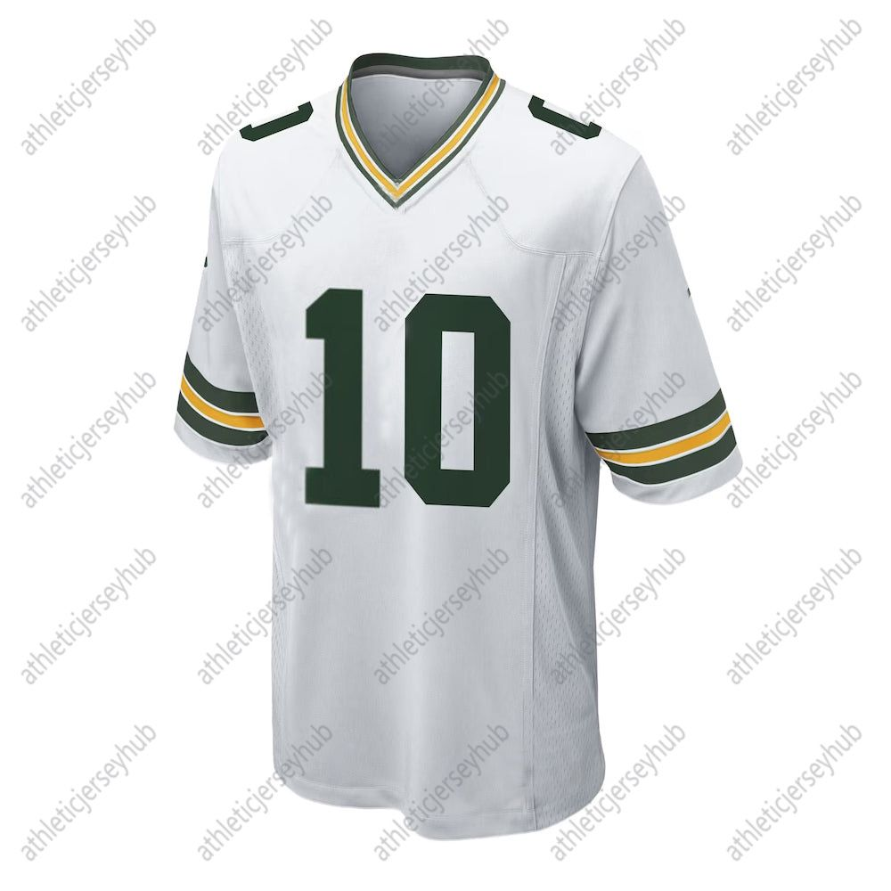 Love 10 Christian Watson 9 Josh Jacobs 8 Romeo Doubs 87 Jayden Reed 11 Xavier McKinney 29 Personalized Customized Football Jersey Custom Any Number Na