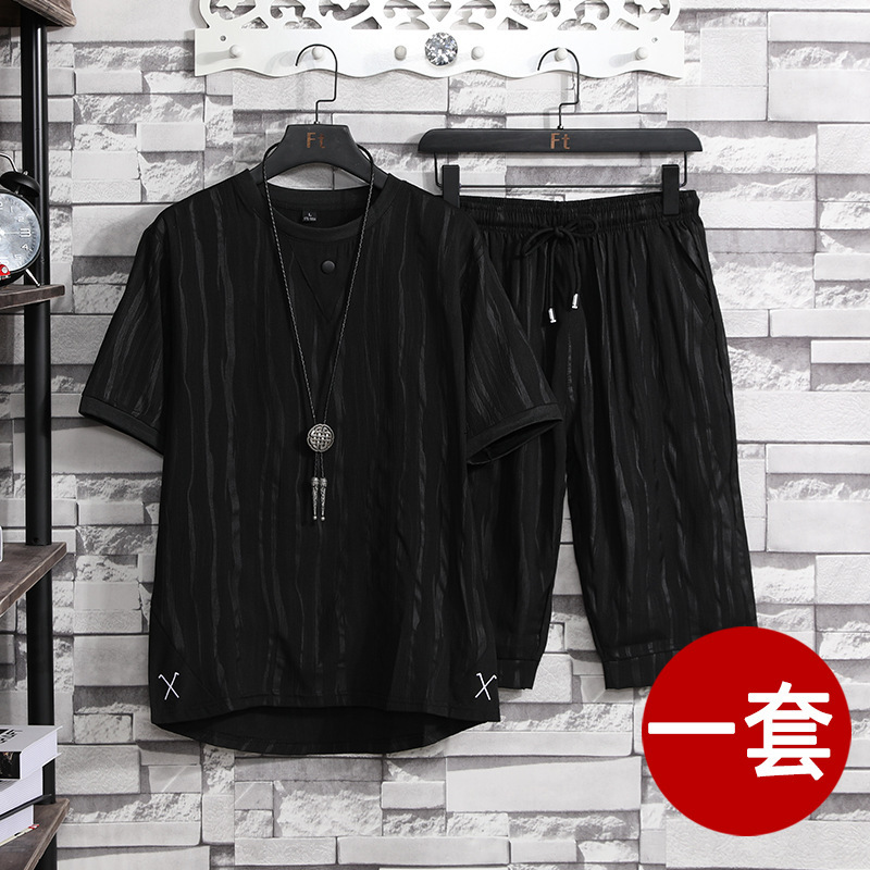 Ice Silk Designer Shirt For Men New Summer Designer Hoodie Stylish Casual Trendy Thin Short Sleeve Men's Outfit