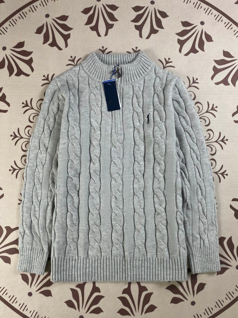 2025 sweater men small horse embroidery quarter zip designer knit sweaters mens pullover half zipper casual small horser jumper autumn hoodie chandail pull