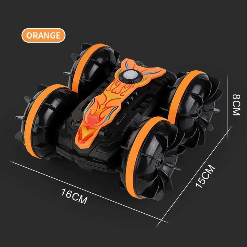 Stunt Car Amphibiou AllTerrain 360 Flip Waterproof Remote Control Vehicle Beach Pool Toy for Boy Girl Kids Outdoor GiftsT251010