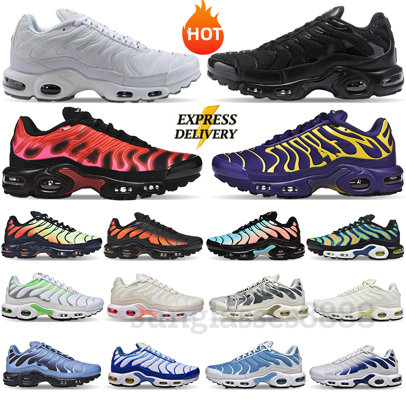 Tnss Tn Designer Men's Running Shoes Sneakers Mens Women Tuned Alabaster Varsity Maize Photon Dust Outdoor Sports 40-46