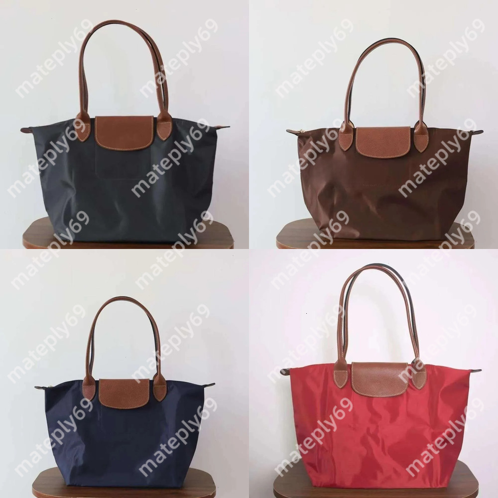 women handbag High Quality Designer Bag Designer Fashion Dumplings Women Purse Large Shopper Wallet Makeup Tote Brand Shoulder Casual longlies champlies Bags 35