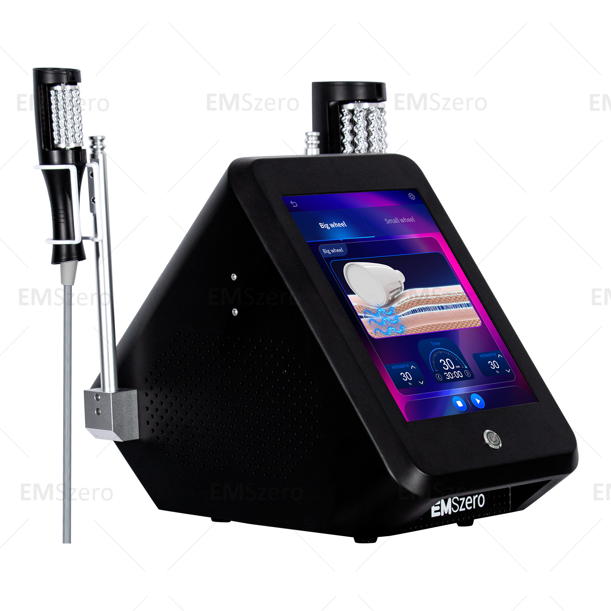 2025 New EMS 360 Roller Rotation Tightening Skin Electromagnetic Muscle Tightening Fat Burning Plastic Surgery Machine Salon