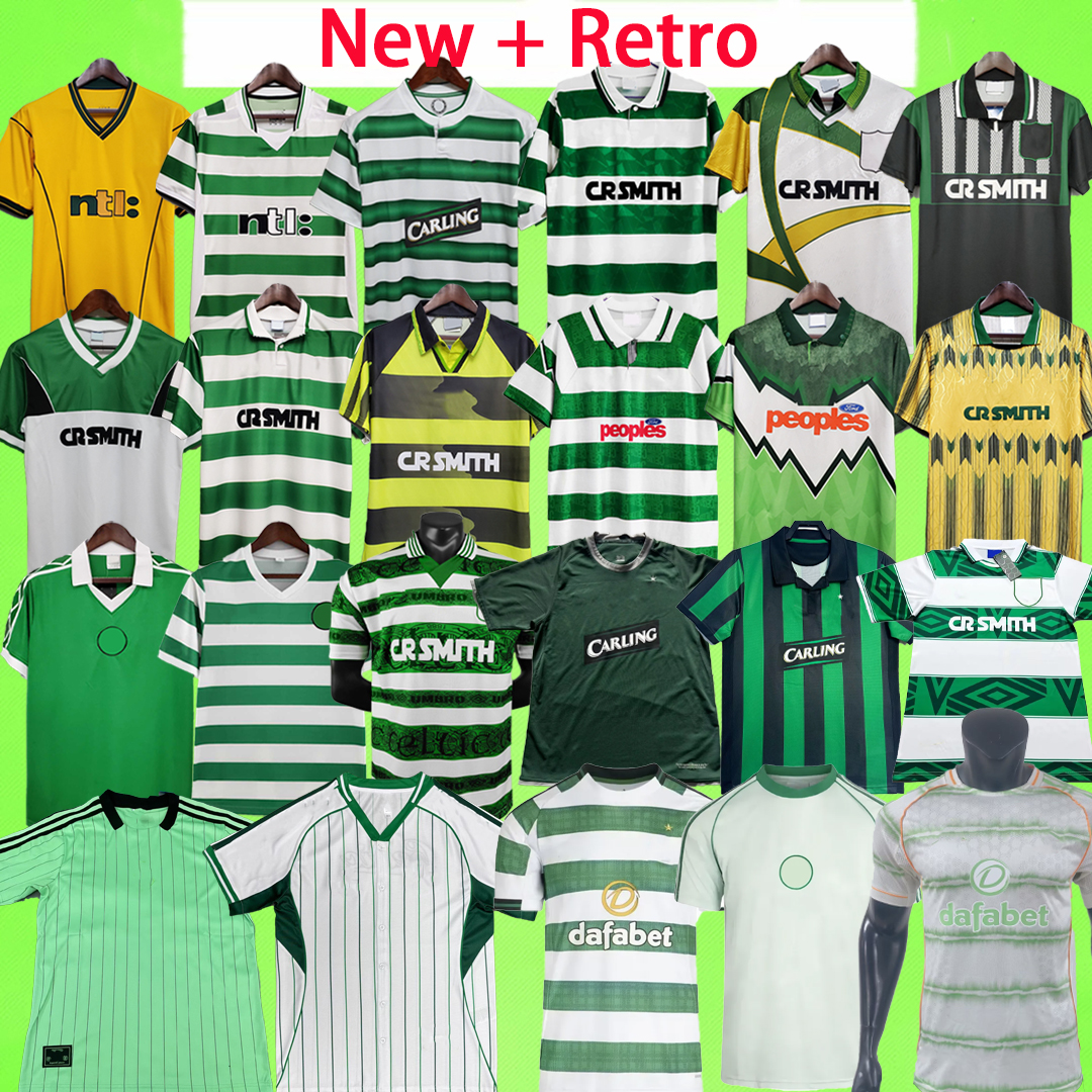 New + Retro 25 26 27 Soccer Jerseys 2025 2026 Celts KYOGO LARSSON DALGLISH EDOUARD uniform 91 92 93 94 95 96 97 98 99 00 01 02 03 Football Shirt Training uniform CelticCeltic