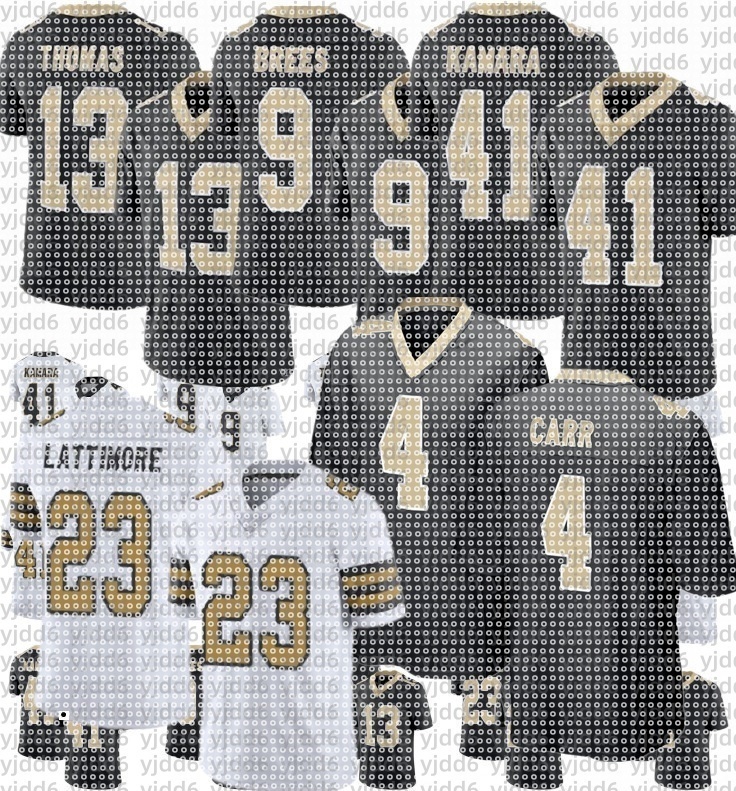 Kelvin Banks Jr Drew Brees Derek Carr Alvin Kamara Jamaal Williams Taysom Hill Rashid Shaheed Chris Taliese Fuaga Alontae Taylor Davis Football Saints