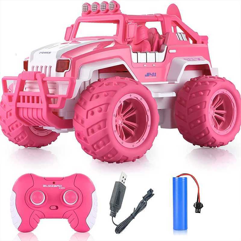 Remote Control Offroad Vehicle Pink Girl Toy Remote Control Car Climbing Car Children Boy Girl Toy Car GiftT251010