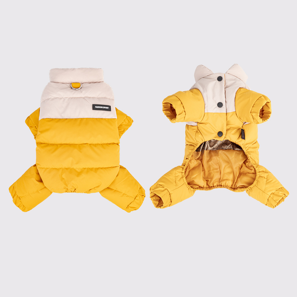 K3174 Dog Winter Jackets Small Dog Insulated Warm Jacket, Windproof Cold Weather Vest