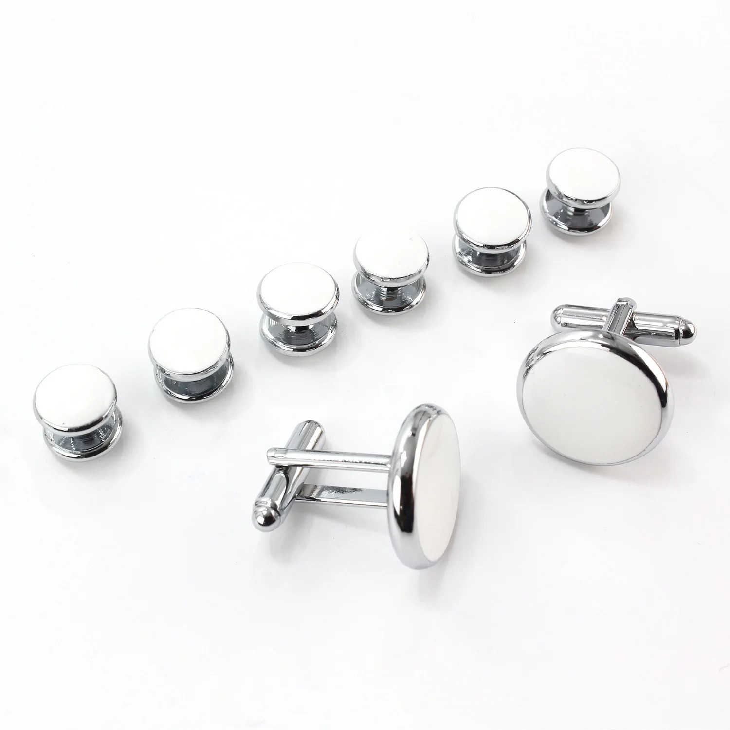 UJOY Mens Cufflinks Studs Set For Tuxedo Minimalist Wedding Gifts For Guests Man Shirt Cufflinks For Mens Father Husband Gift251008