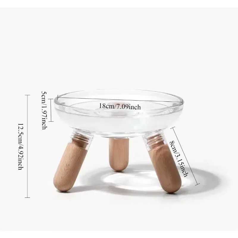 1pcs Cat Bowl Dog Bowl Elevated Pet Feeder with Neck Protection Plastic Water Basin for Cats Dogs NonSlip Pet Food Dish C251009