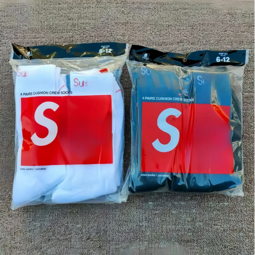 4 Pairs wholesale designer socks underwear men designers underwear men white mens socks Stockings sock designer socks for men 2025