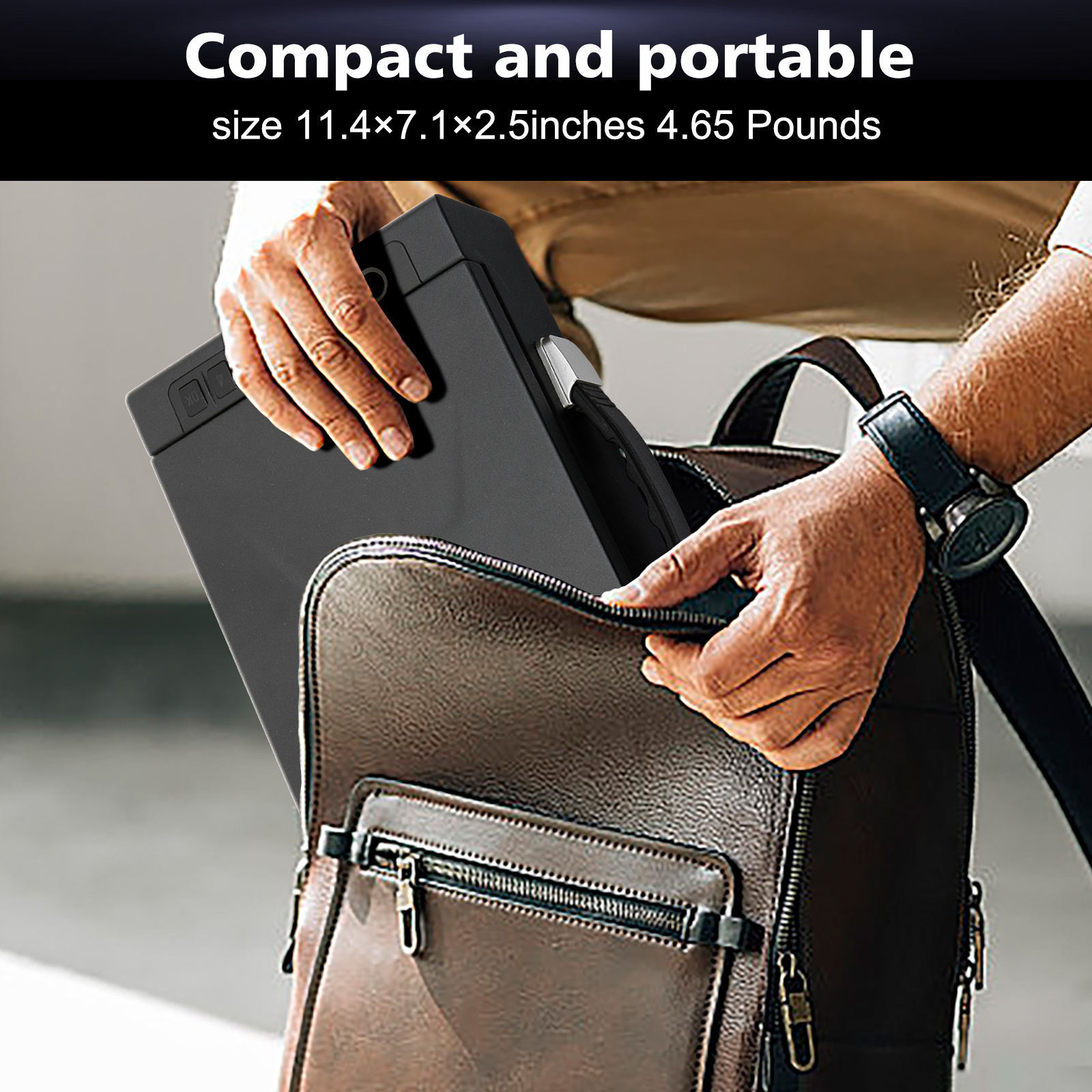 Gun cabinet biometric gun cabinet for handguns, fingerprint digital password key Bluetooth control unlock handheld gun box multi-purpose safe