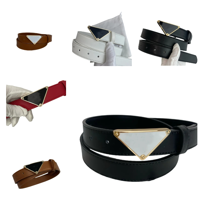 belt belts Designer Belts for woman Smooth Buckle Belt luxury belt gurtel Retro Thin Waist Belts women Width 30MM Cowhide Leather