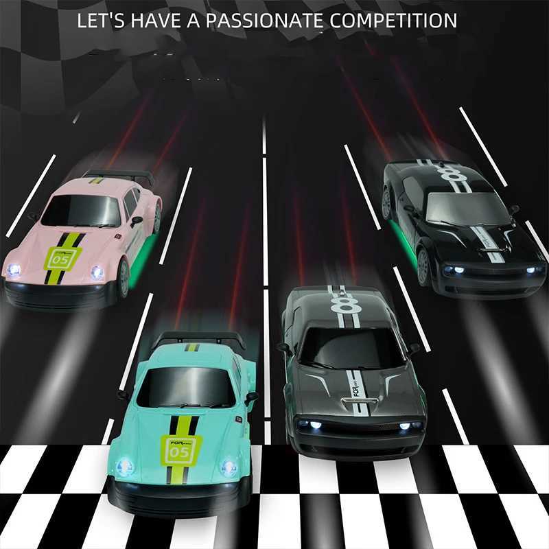 Kid 4WD Remote Control Drift Car Race Cars with LED Lights Professional High Speed 4X4 Racing Vehicle Model AE86PRO Toys GiftsT251010