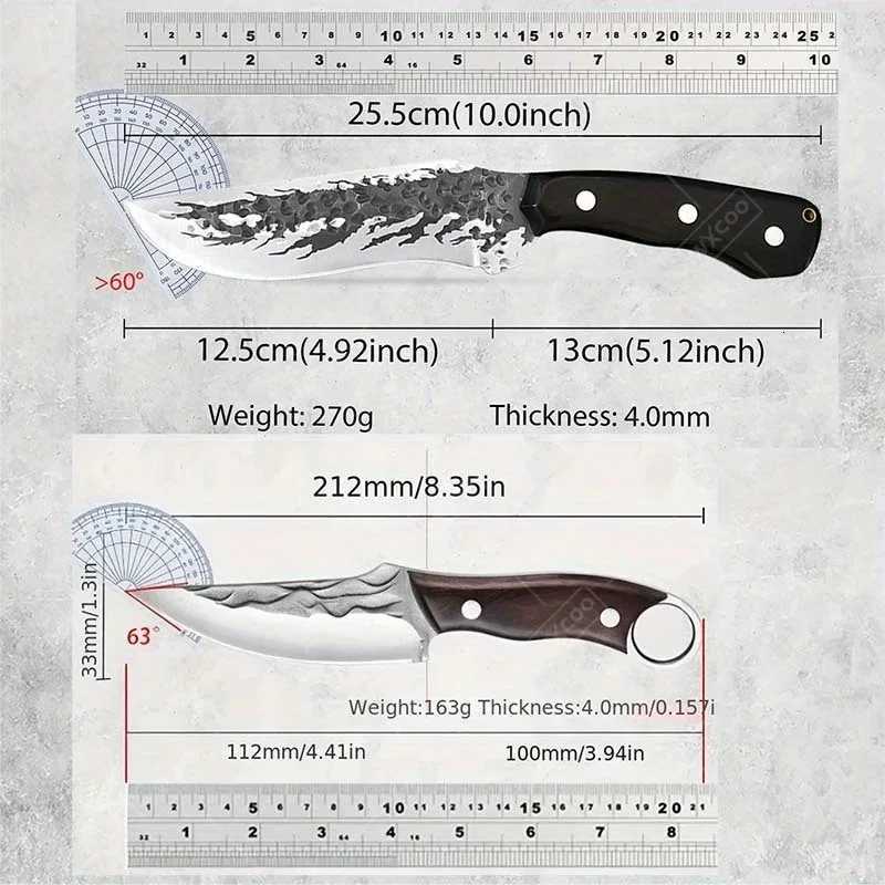 Kitchen knives Mystery Surprise Gift Box Mtifunction Professional Stainless Steel Chef Knife Utility Knife Boning Knife Outdoor Shovel Fruit Y251010