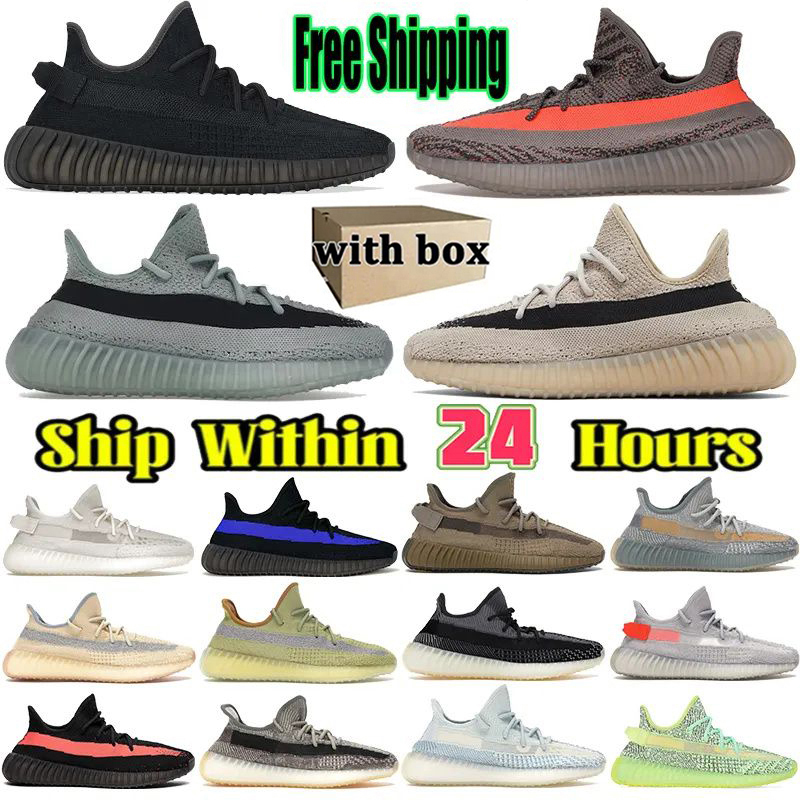 Free Shipping With Box Designer Running Shoes Onyx Bred Cream White Breathable Sneaker Classic Outdoor Sports Mens Womoens Big Size Trainers Chaussures Size48