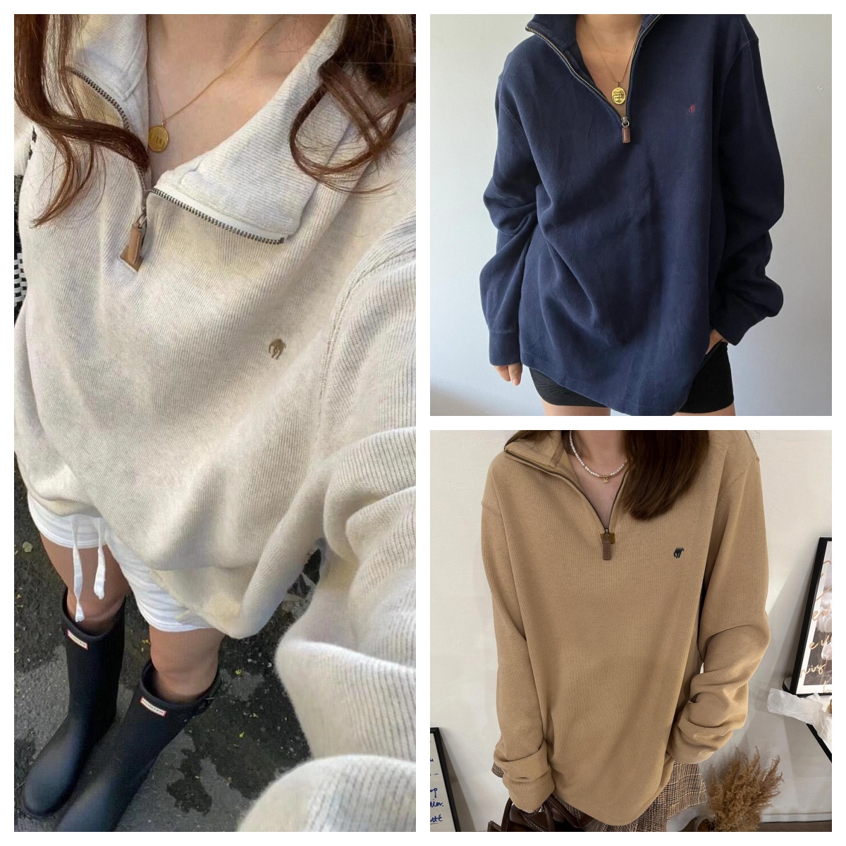 designer hoodie Women's hoodies Horse Long sleeve quarter zipper Sweaters winter jacket women coat mens designer shirt