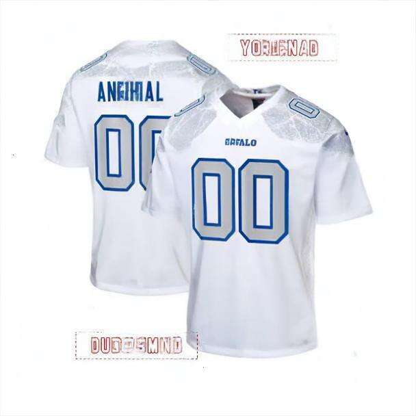 Personalized Custom 2025 Rivalries Football Jersey Josh Allen Coleman Joey Bosa Gabriel Davis Von Miller Dawson Knox Jim Kelly Embroidered Free shippi