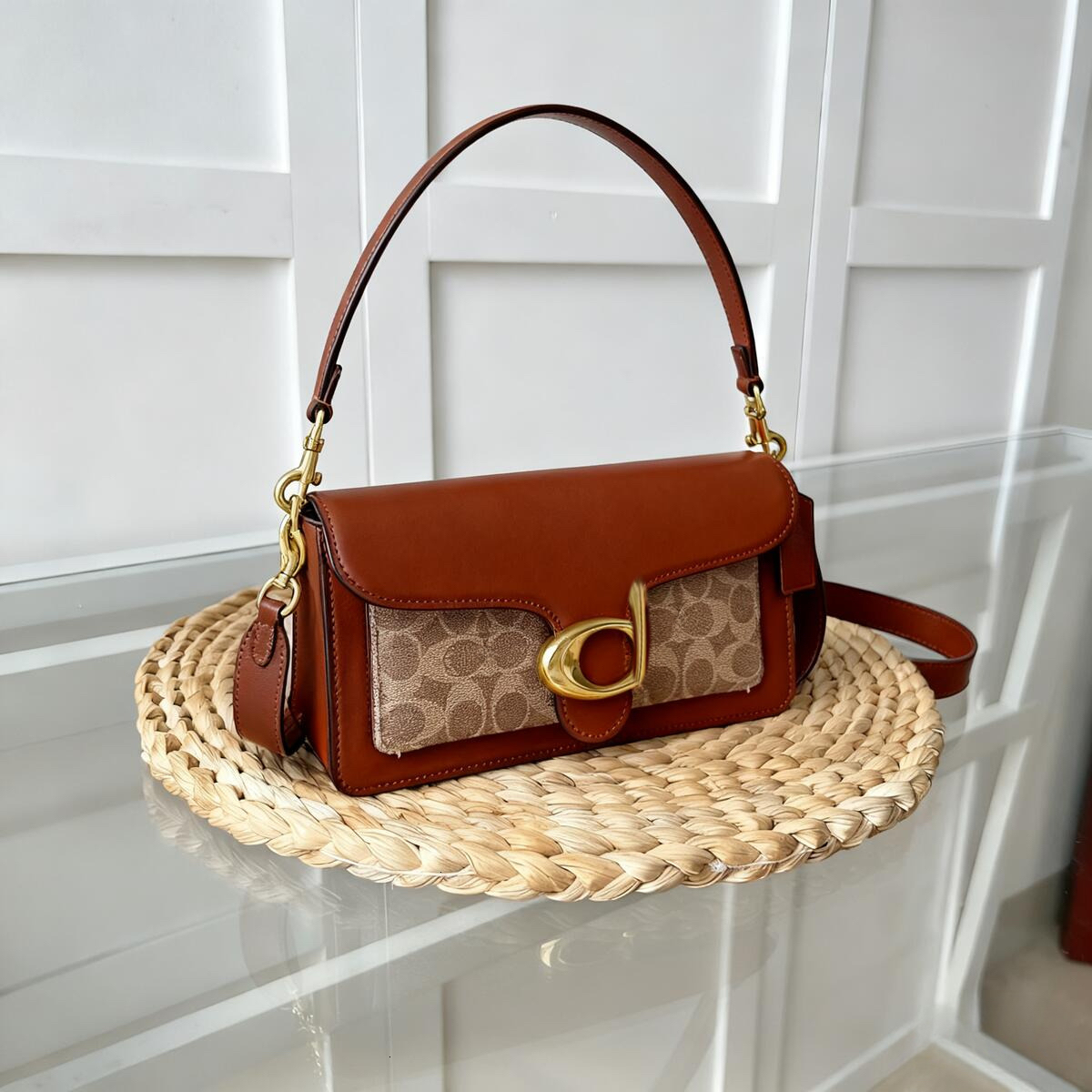 The latest model of 2025, fashionable women's handbag Designer bags Women crossbody real leather pillow envelope single dia pattern women quilted bag