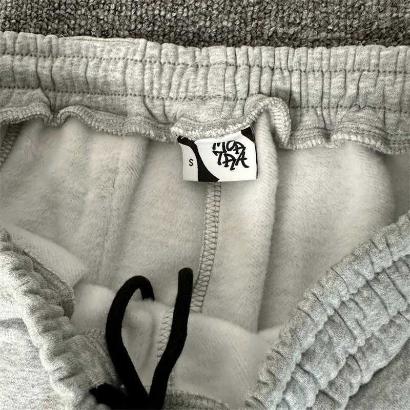 Oversized Mertra Embroidery Pants Men Women Pure Cotton Casual Trousers Jogger Drawstring Sweatpants X251010