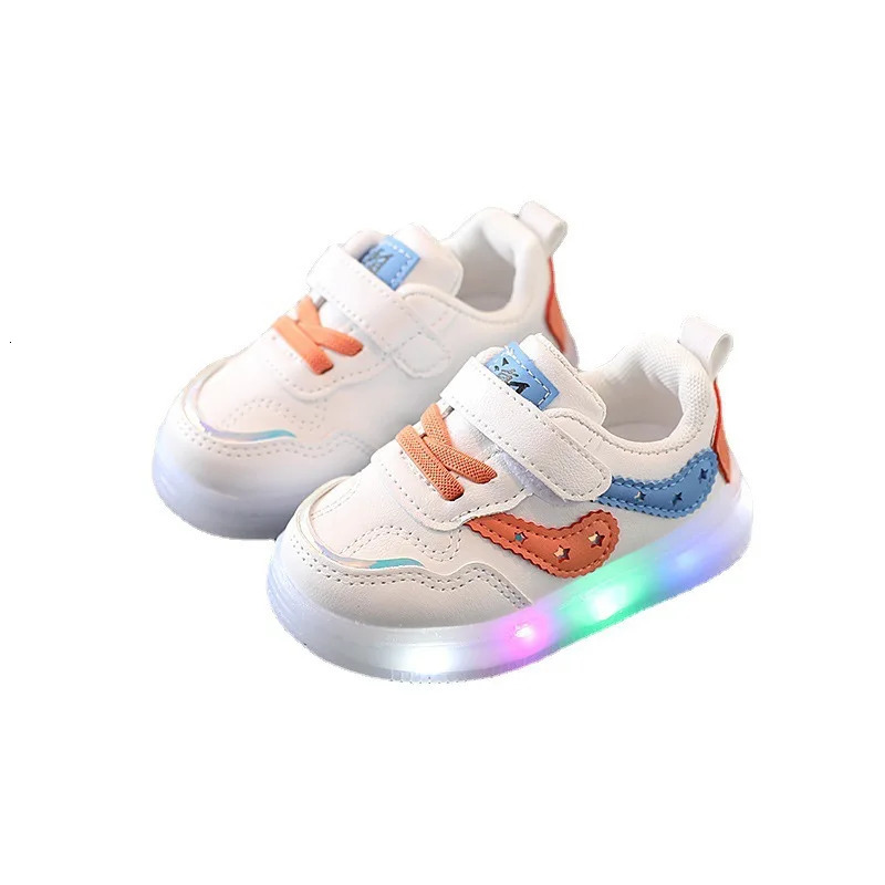 Autumn Light Baby Boy Girls Casual Shoes Outdoor Soft Sole Cute Print Sports Child Sneakers Nonslip n Kids Shoe Size 2130 251010