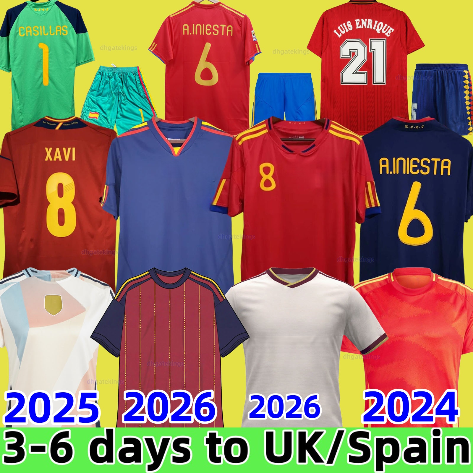 25 26 Spain soccer jerseys PEDRI 2025 2026 Espana MORATA CARVAL fans Player football shirt men woman kids kits OLMO FERRAN RODRIGO LaMiNe YAMAL RAUL XAVI LUIS ENSRIQUE