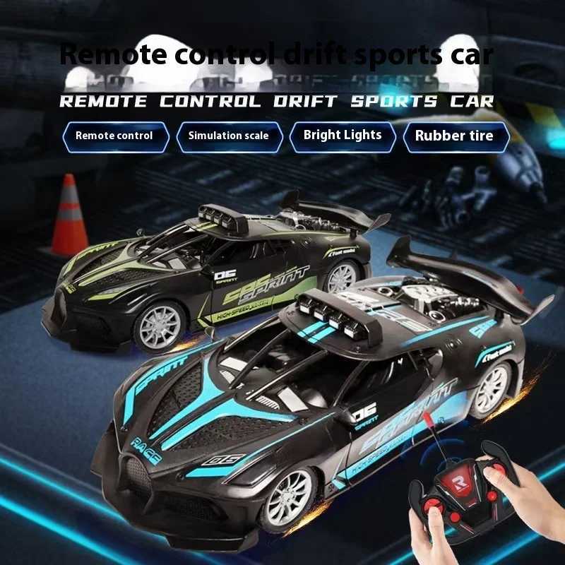 High Speed 4 Channel RC Drift Racing Car Model BJD Electric Toy Vehicle for Boys Children Birthday GiftT251010