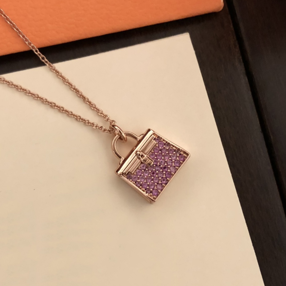 ADITA necklace charm for woman designer Diamond Gold plated 18Khighest counter Advanced Materials T0P Advanced Materials brand designer with box 009