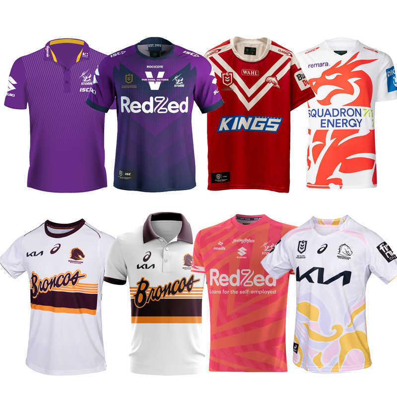 2025 NRL Brisbane Broncos Melbourne Memorial St. George Short Sleeve Rugby Top S251010