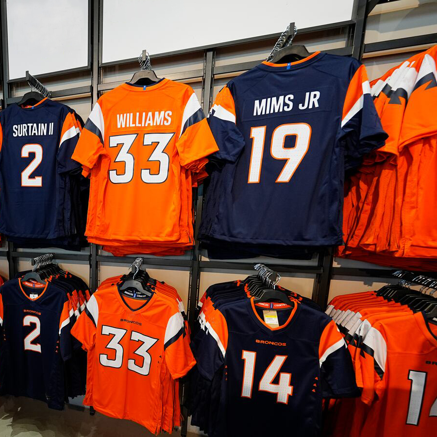 Bo Nix Football Jerseys Embroidery Custom Surtain II Bonitto Sutton Allen Barron Elway Ehlinger Stidham Badie Dobbins Estime Harvey McLaughlin Watson