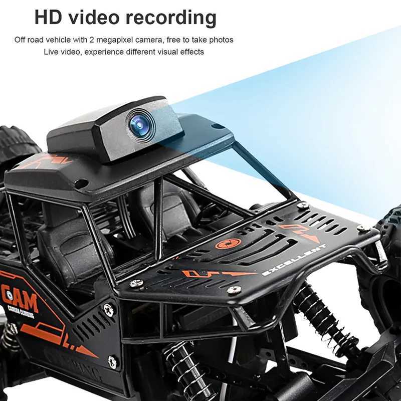 Rc Car With HD 720P WIFI FPV Camera Machine On Remote Control Stunt 24G SUV Radiocontrol Climbing Children ToysT251010