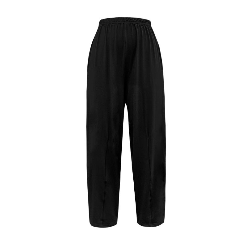 Women's Autumn Winter New Fashion Solid Color Long Pants - Casual Versatile Slim - Fitting Trousers-CF56246