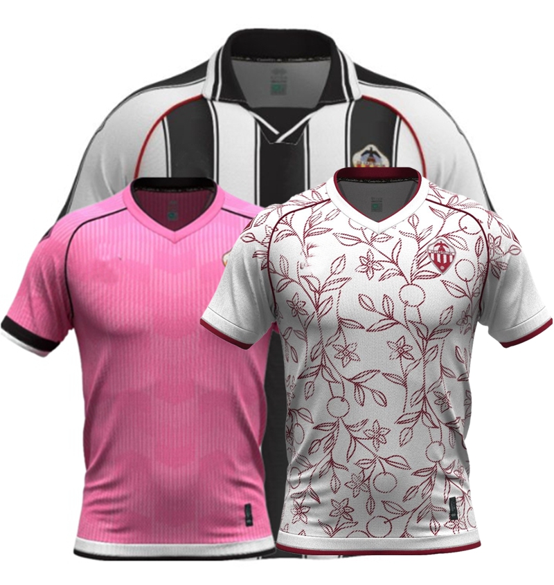 2025 2026 CD Castellon Soccer Jerseys JAKOBSEN SUERO D.BARRI B.CIPENGA CAMARA MABIL 25 26 football shirts