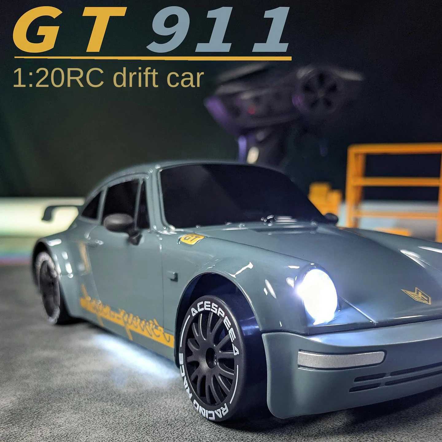 4WD 120 Rc Car 20KMh High Speed RC Drift Vehicle Car Remote Control Racing Car with LED Light Competition Race Car Kid ToyT251010