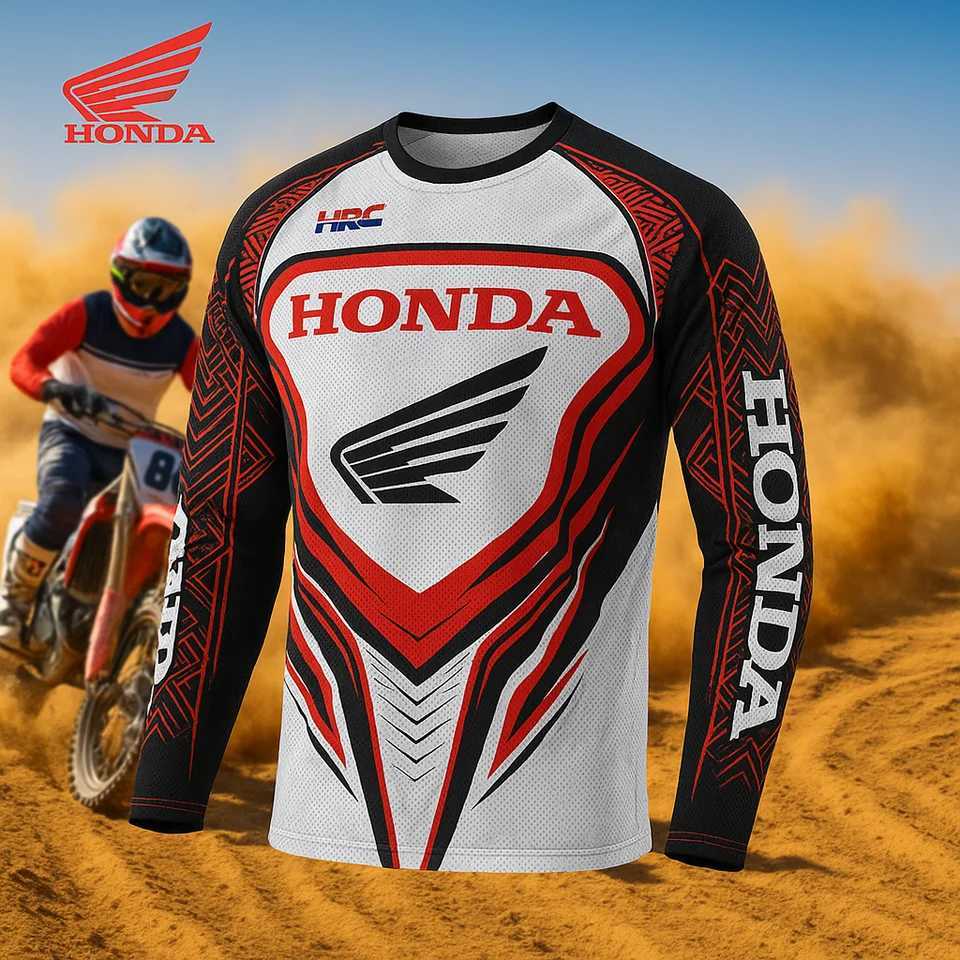 Long Slve Motorcycle Jersey for Racing and Riding Quick Dry Breathable Gear for Off Road Dirt Bike and Mountain Adventur T251008