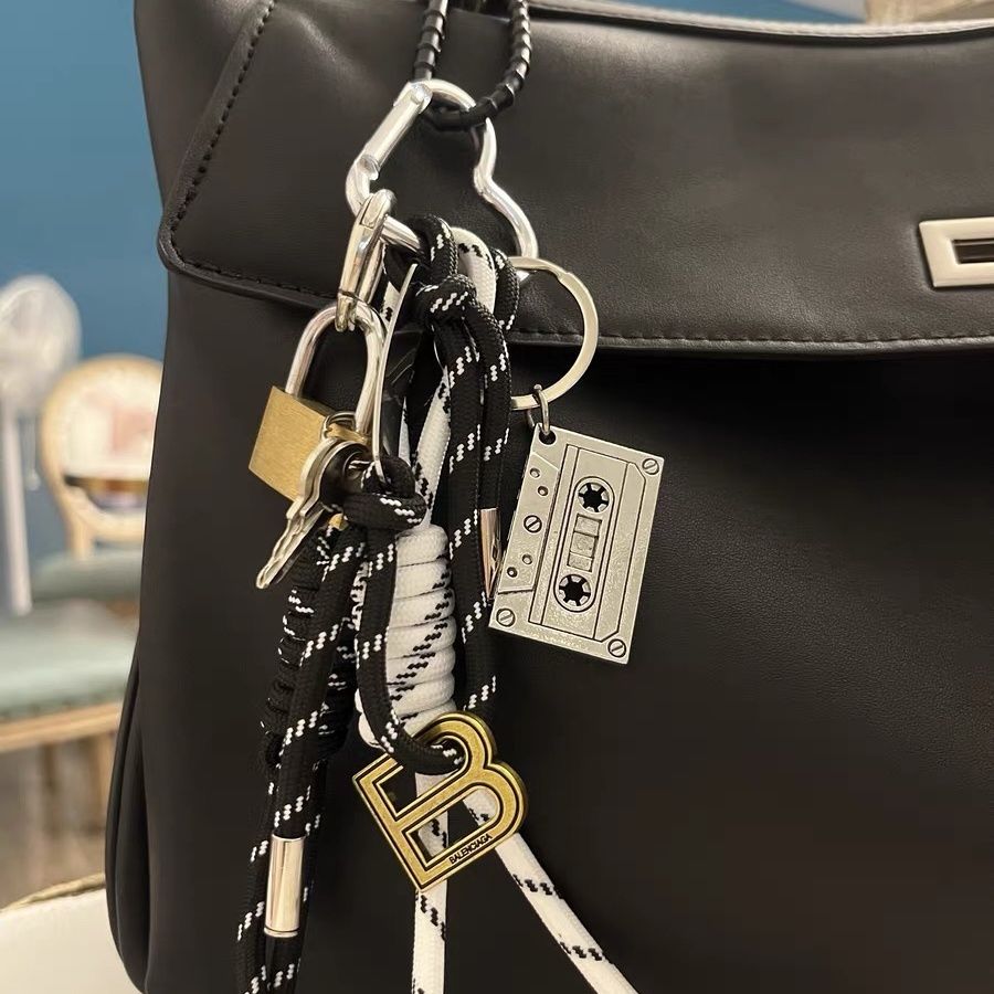 Designer fashion luxury charm rodeo for fashion bag turner ins keychain chain accessories woemen's charms top quality
