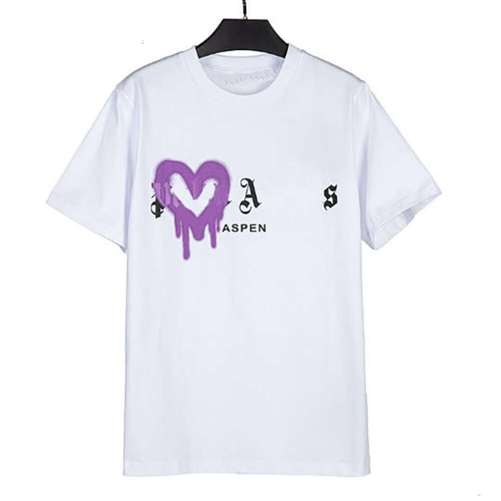 Palms T Shirt Men's Brand Desiger Fashion Brand Palms Hip Hop Palm Letter Graphic Print Higt Street Style Oversized T-Shirt Fashion Gothic Clothes F5b