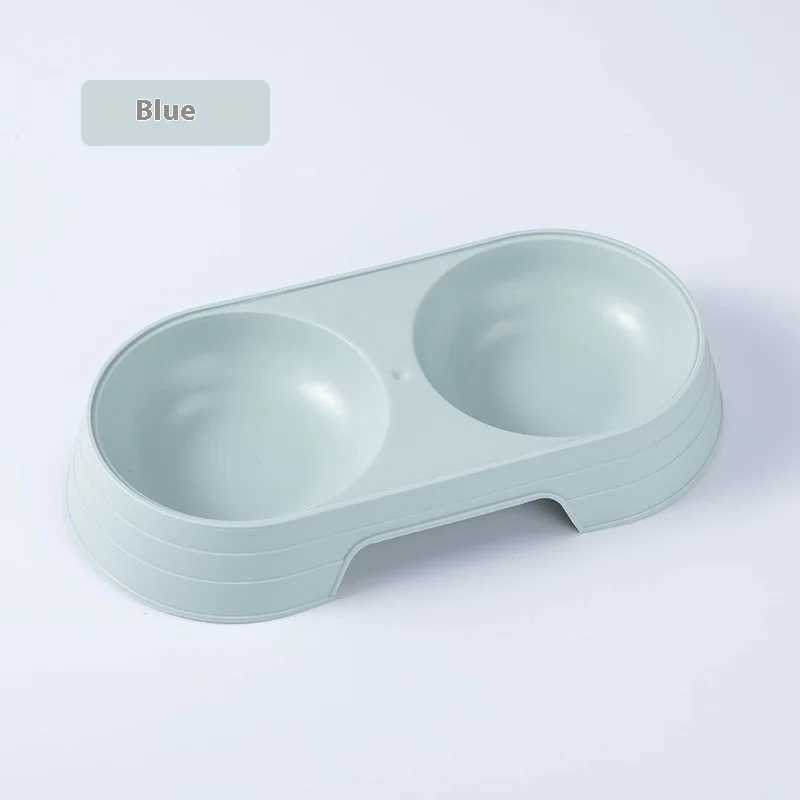 Candy cat bowl cat food bowl dog bowl drinking water and eating dualuse rice bowl wheat straw pet double bowl kitten food C251009