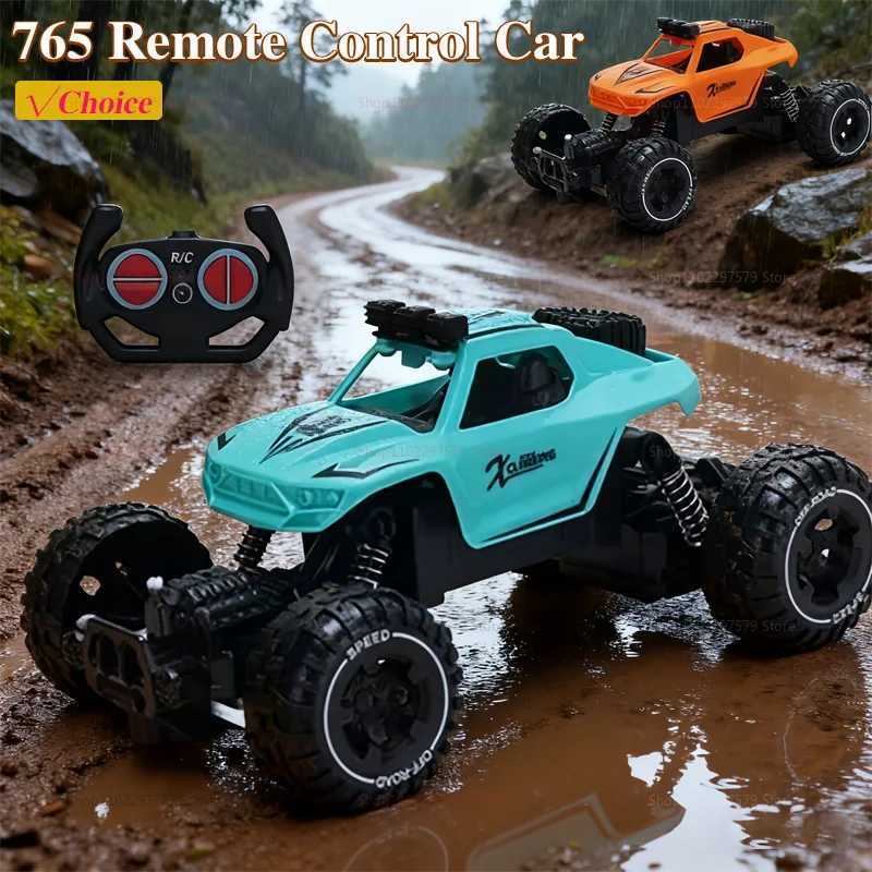 24G Alloy Electric Remote Control Car High Speed Off Road Racing Vehicle Truck Mini RC Car Toys for Boy Childrens Birthday GiftT251010
