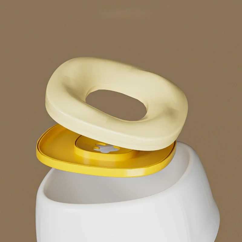 Pet Water Bowl with Floating Disk SplashProof Cat Dog to Encourage Drinking Keeps Water Fresh and Floor Easy Clean Modern C251009