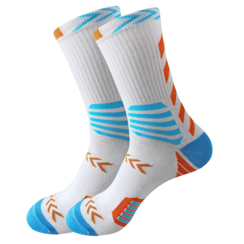 2pairs GSIDI 2023 New Cycling Socks Bike Nurse Compression Road Bike Running MTB Knee-high White Sports Funny Brand Black Z250731