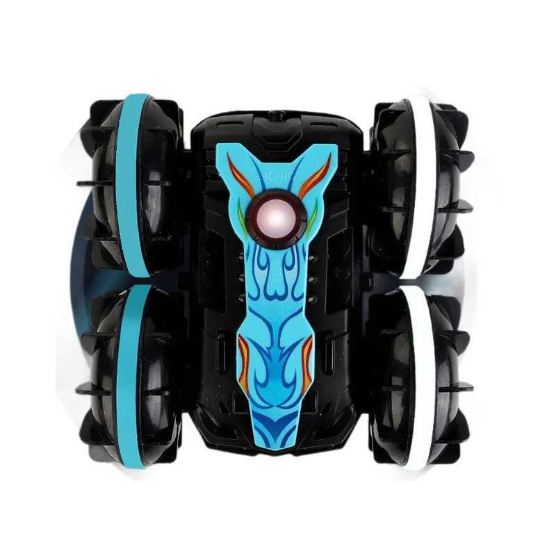 Stunt Car Amphibiou AllTerrain 360 Flip Waterproof Remote Control Vehicle Beach Pool Toy for Boy Girl Kids Outdoor GiftsT251010